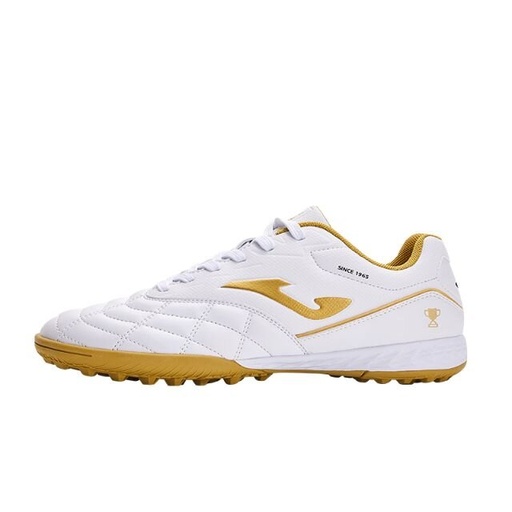 Joma - 成人男女裝中性 碎釘足球鞋 LIGA T1 - TF (白金色)